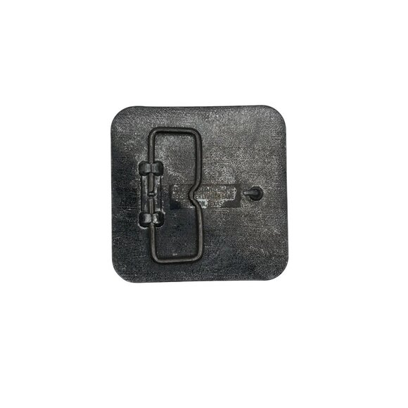 1980 Olympic Winter Games Lake Placid Pewter Belt Buckle Vintage Collectible - Picture 2 of 3